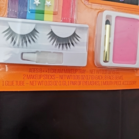 NWT Rainbow Costume Kit Filter Inspired Snap Chat - Picture 4 of 4